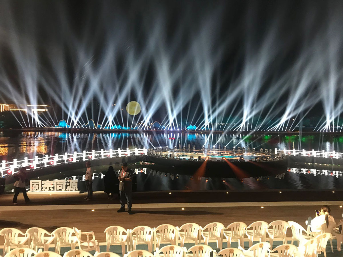 2023信阳本届中秋节主题晚会和国庆表演今晚在信阳奥林匹克公园举行